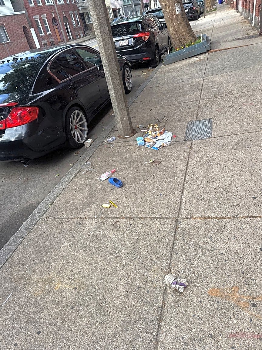 Image submitted with report