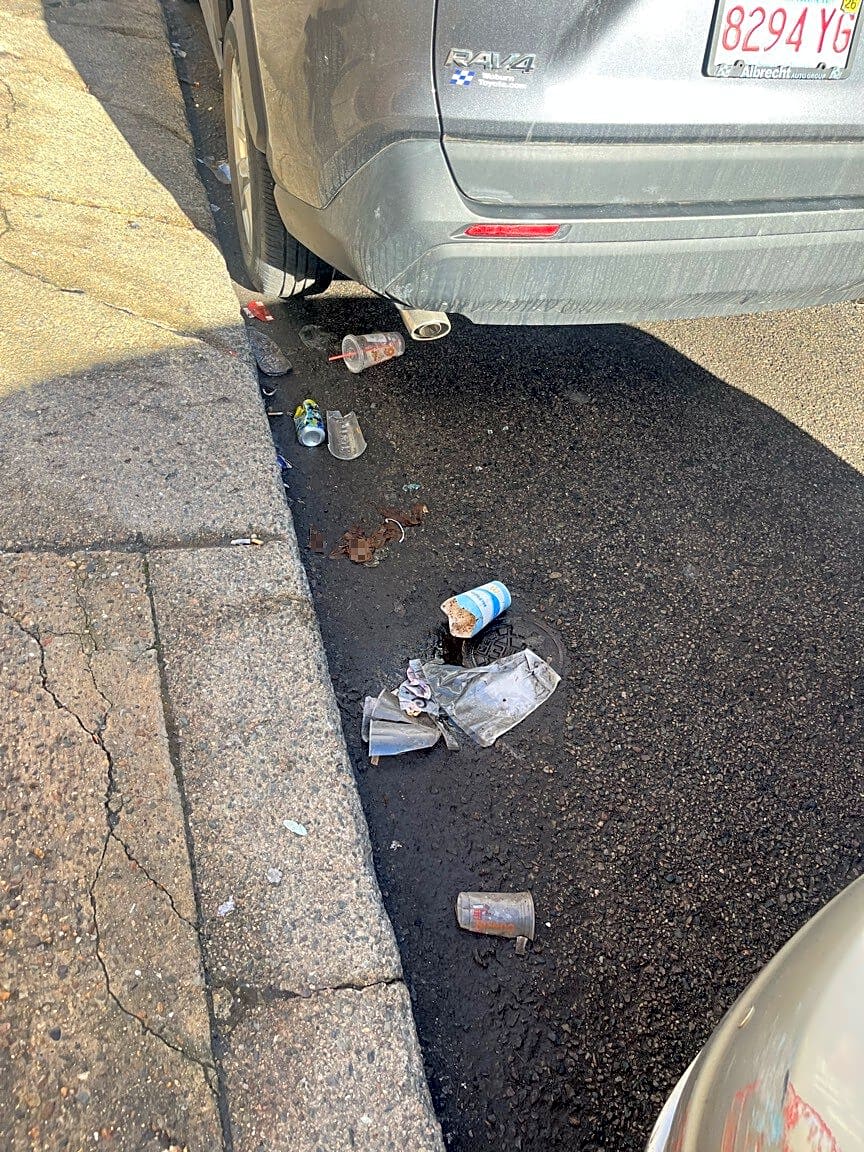 Image submitted with report