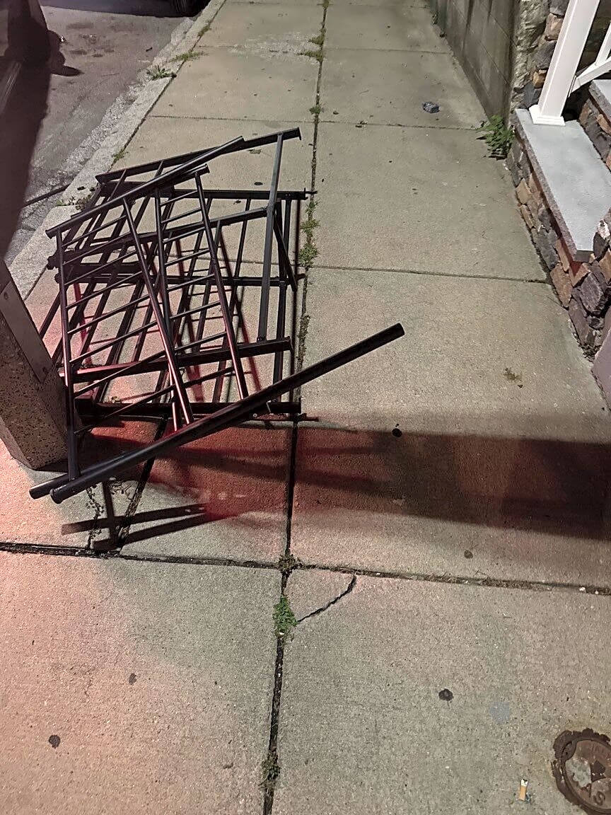 Image submitted with report