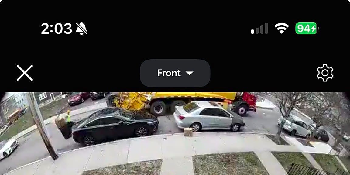 Image submitted with report