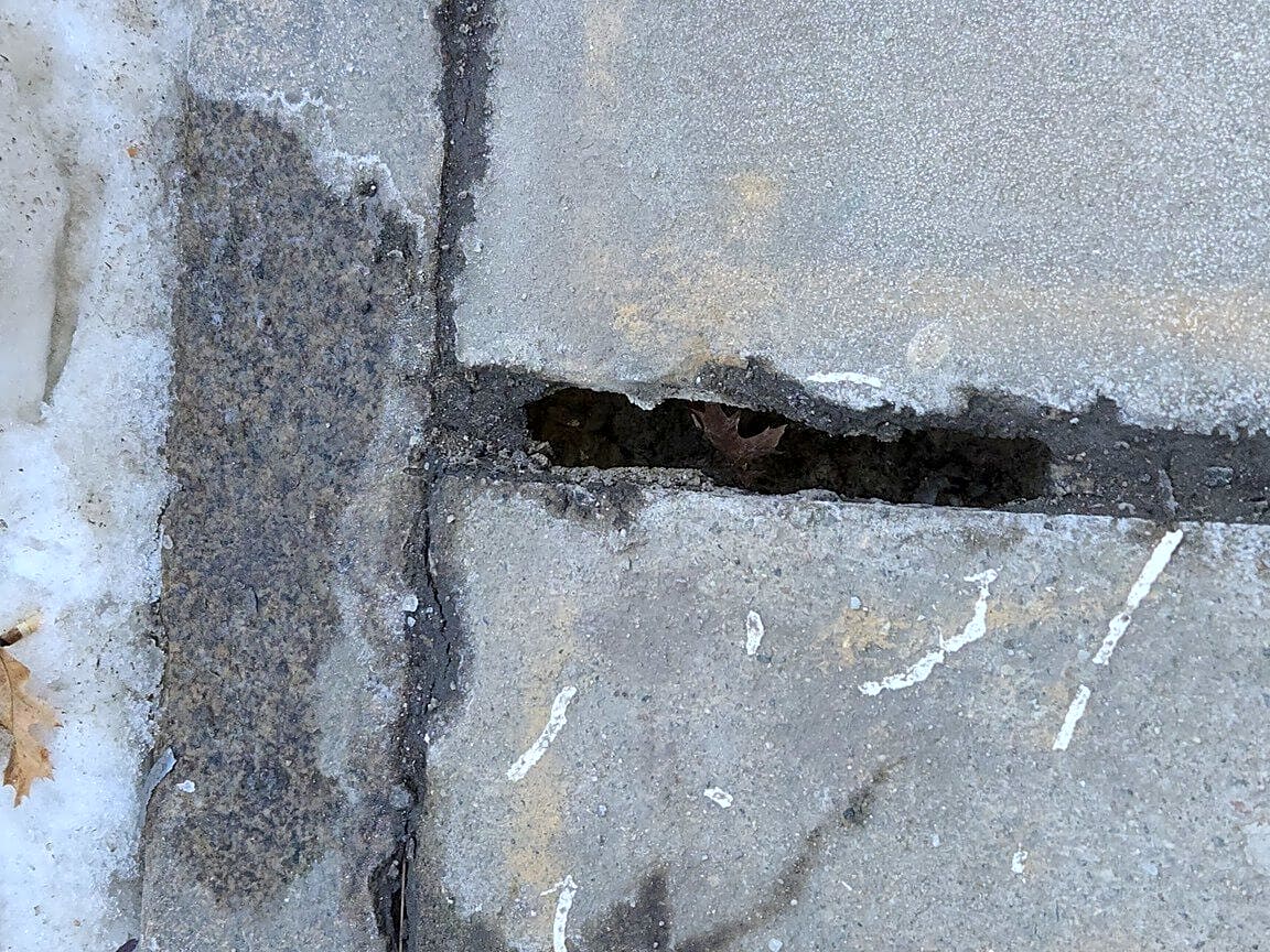 Image submitted with report