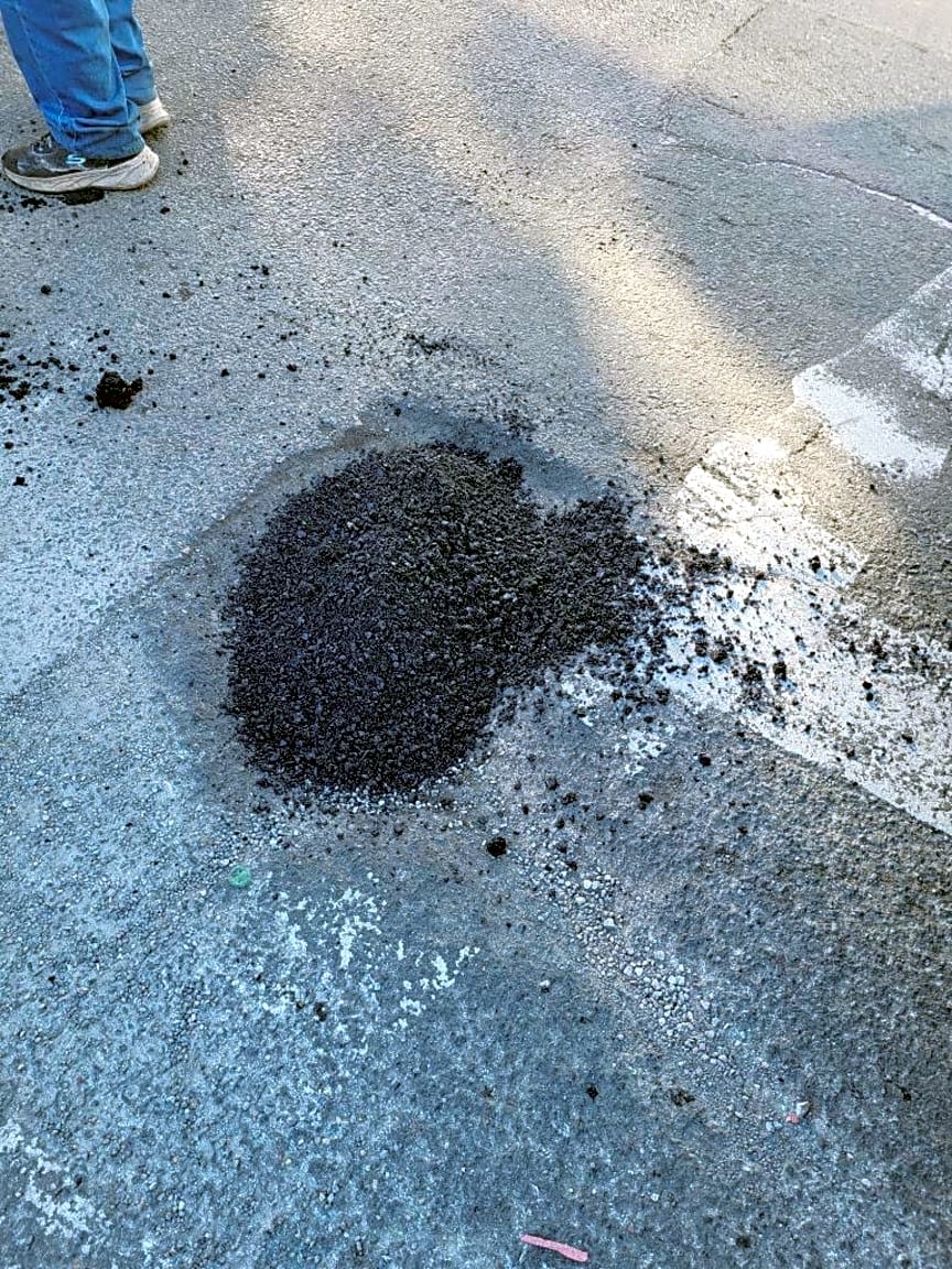 Image submitted with report