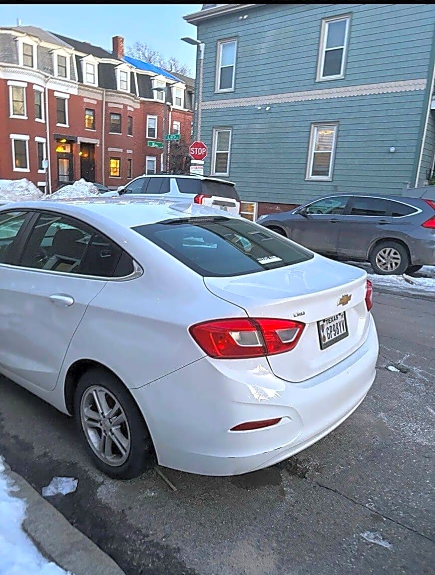 Image submitted with report