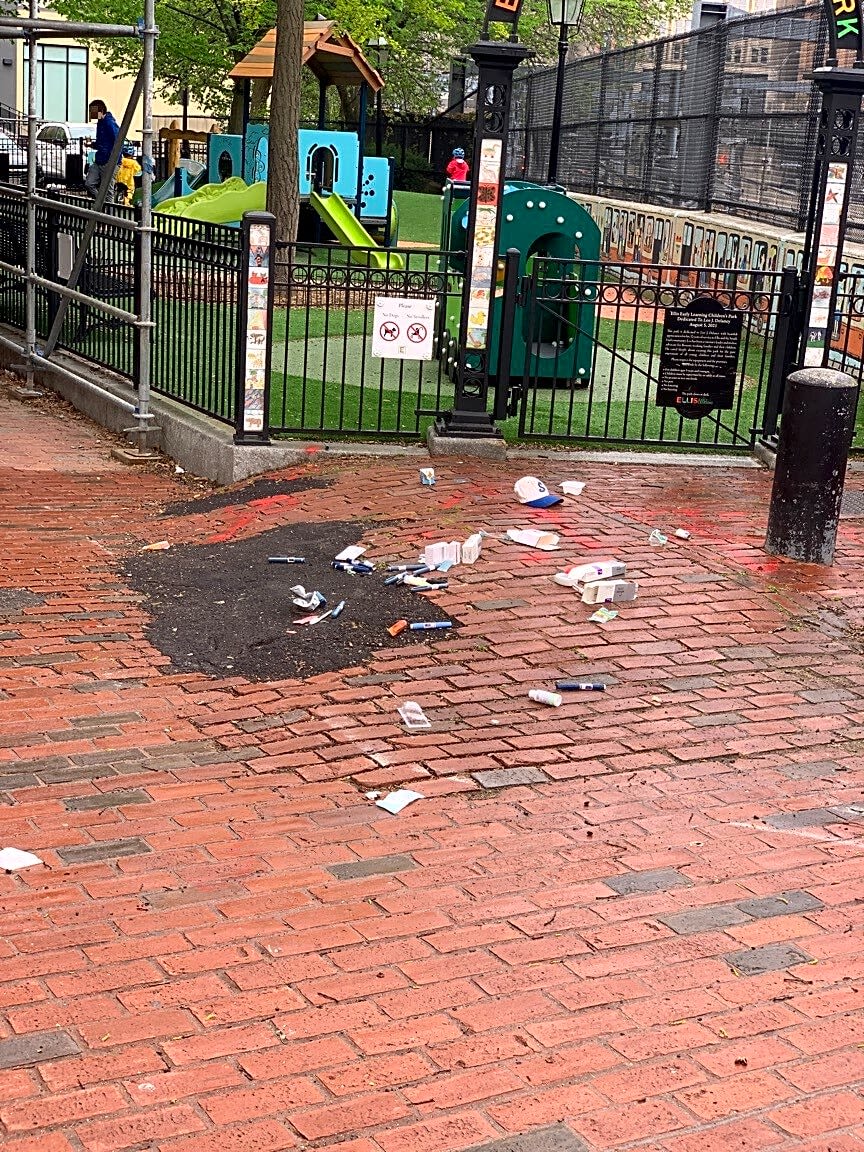Image submitted with report