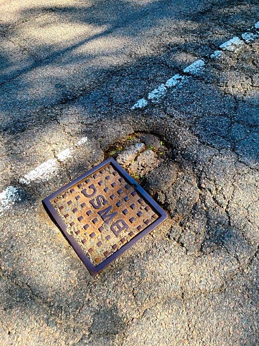 Image submitted with report