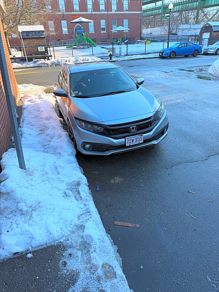 Image submitted with report