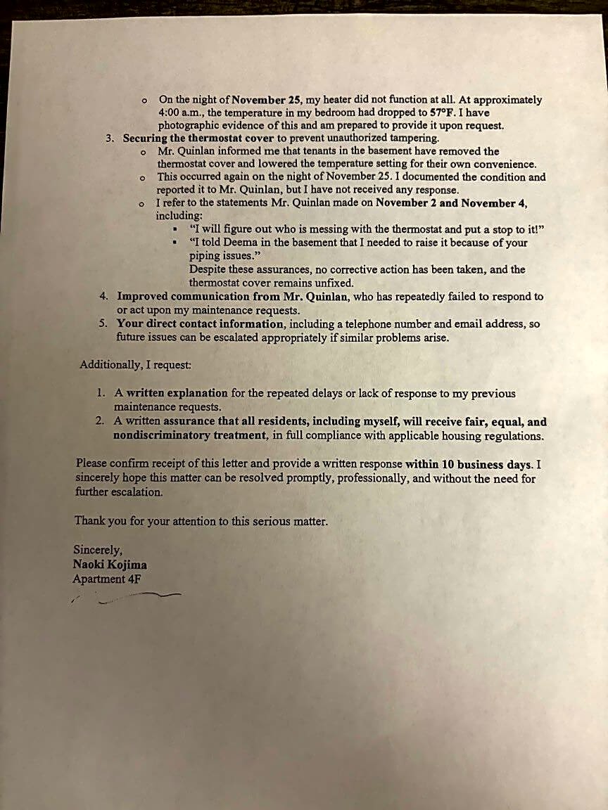 Image submitted with report