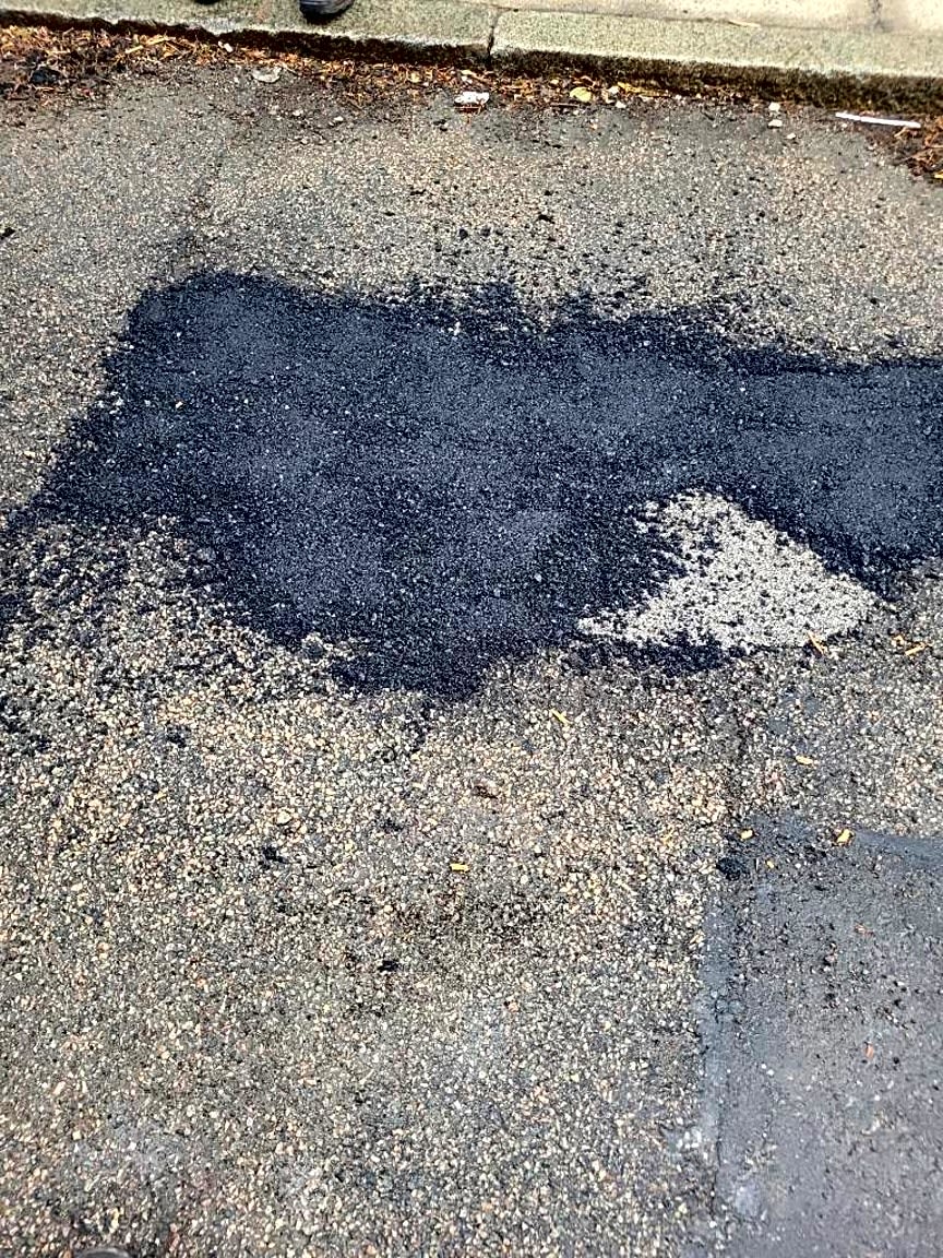 Image submitted with report