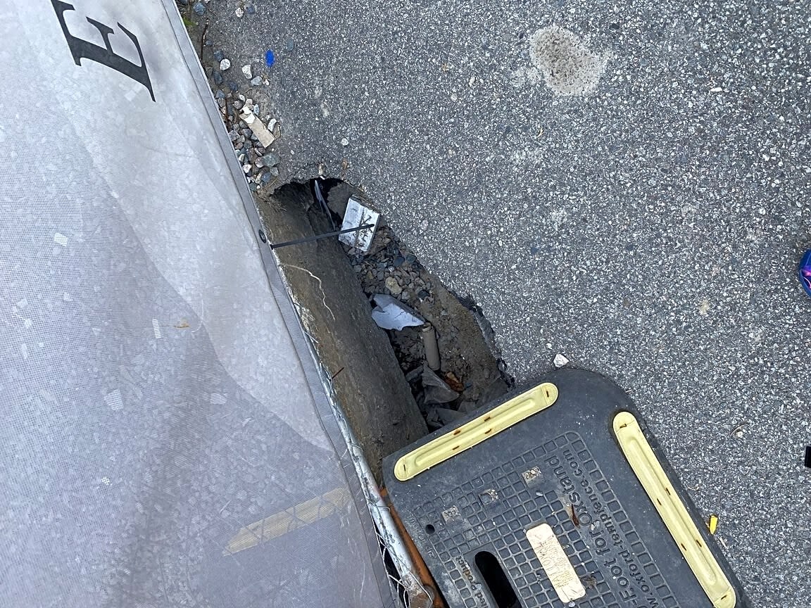 Image submitted with report