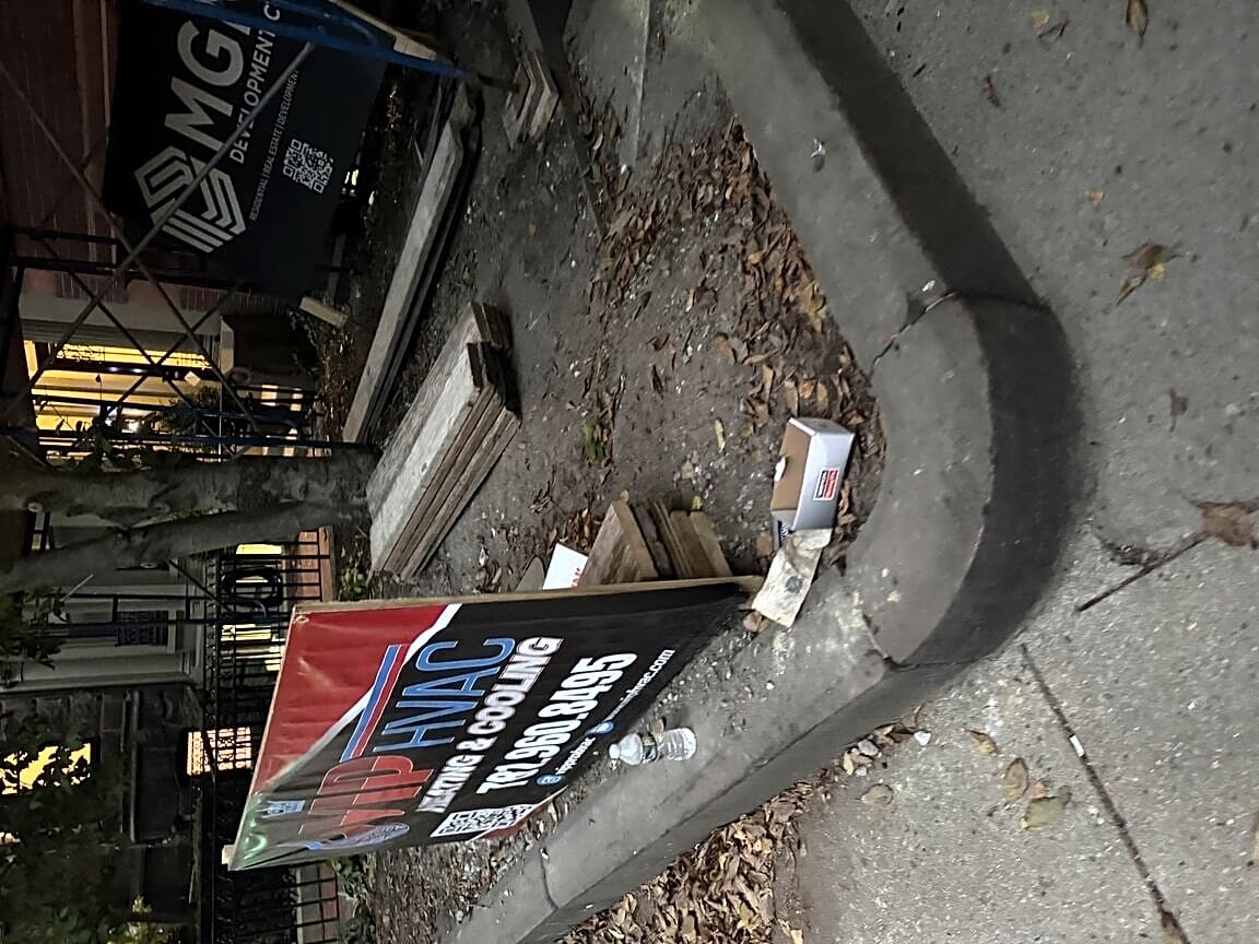 Image submitted with report