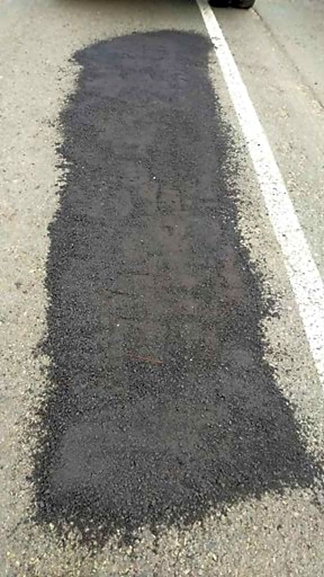 Image submitted with report