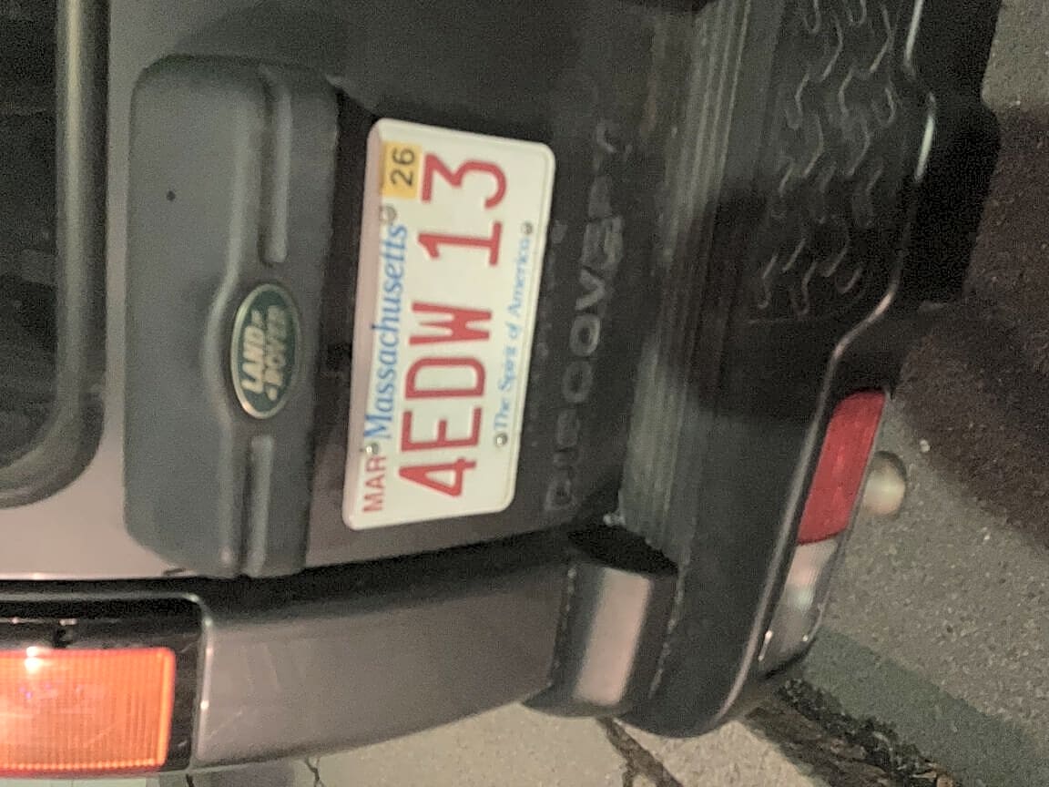 Image submitted with report