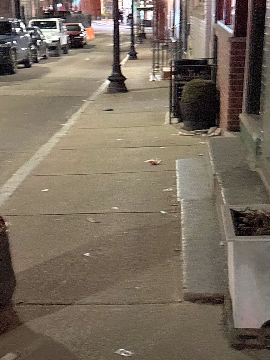 Image submitted with report