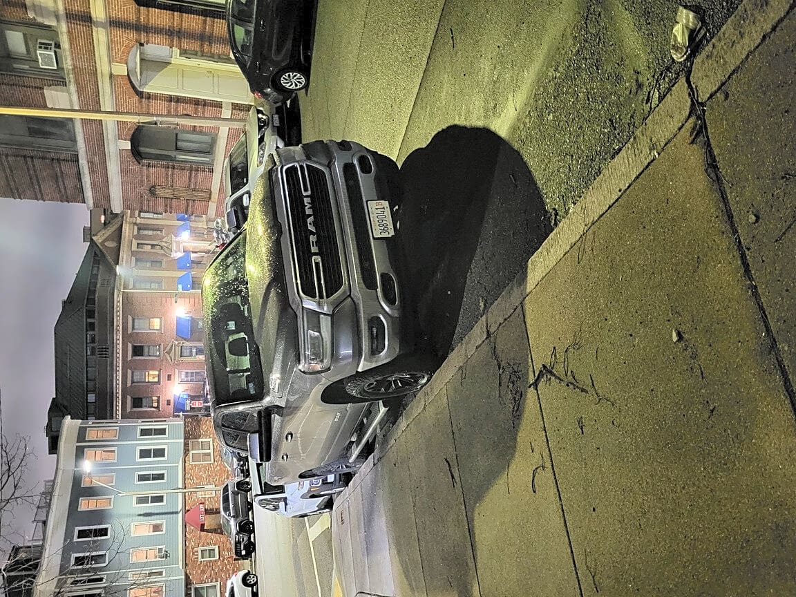 Image submitted with report