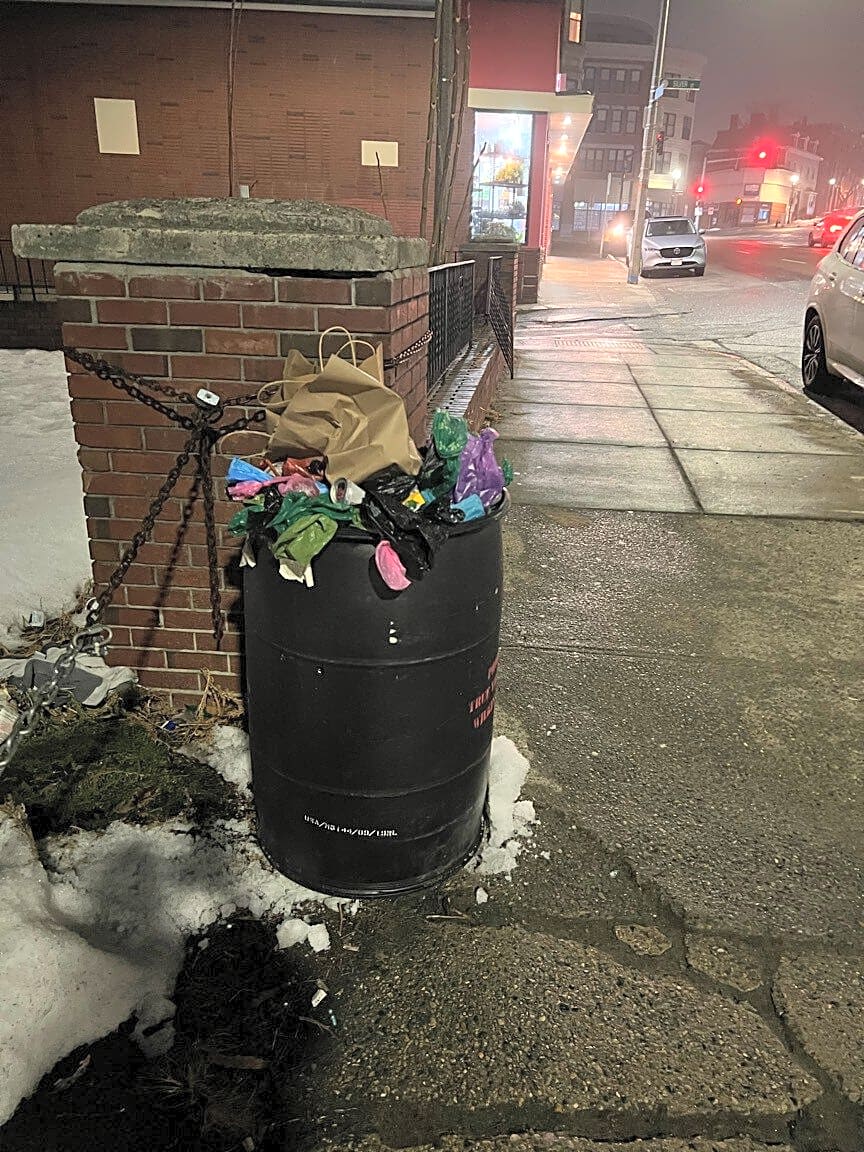 Image submitted with report