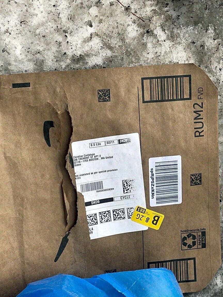 Image submitted with report