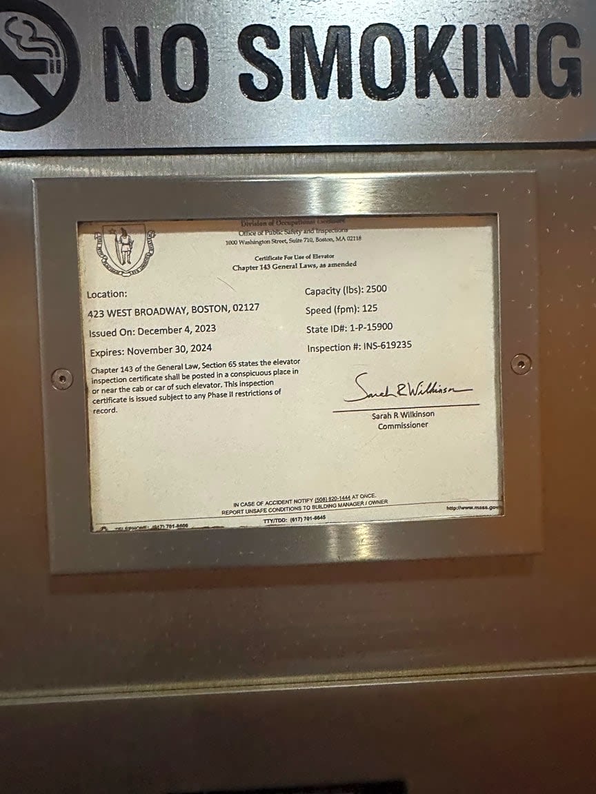 Image submitted with report