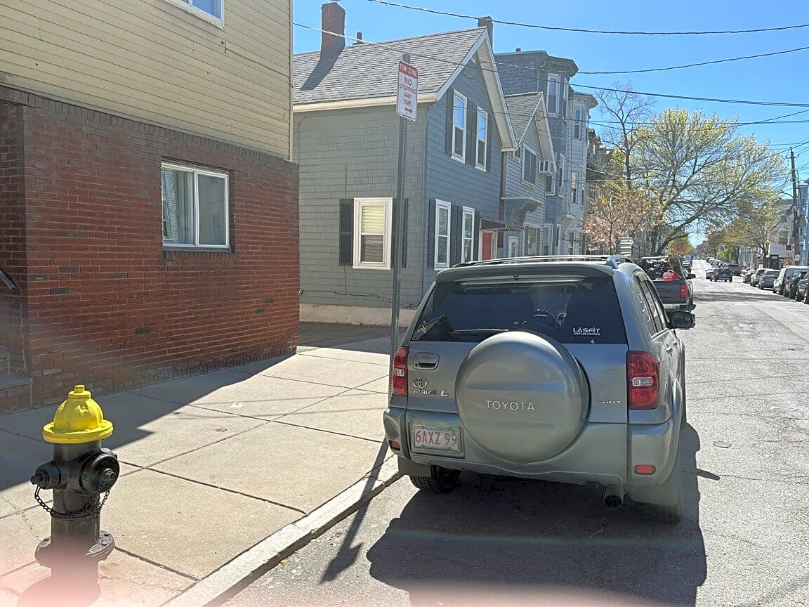 Image submitted with report