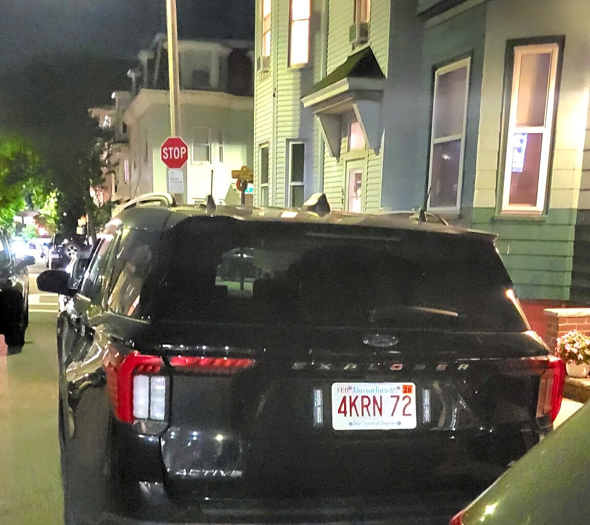 Image submitted with report