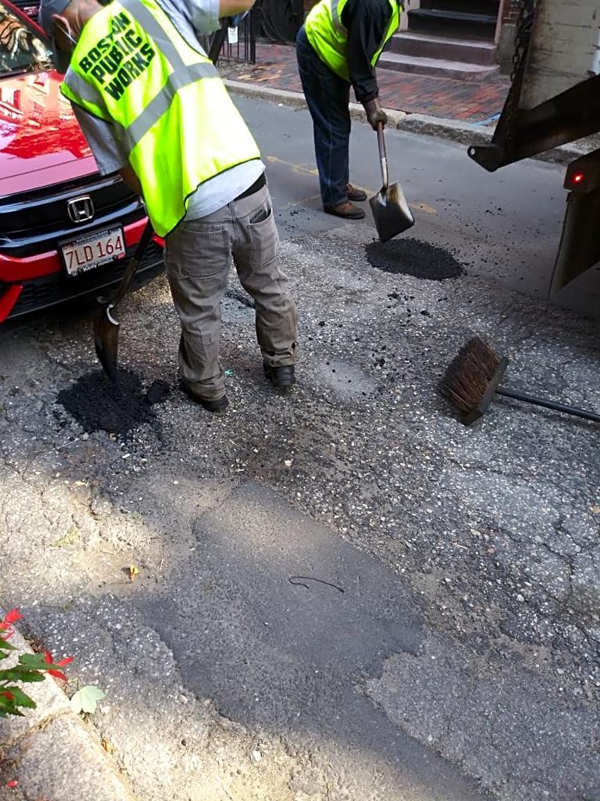 Image submitted with report