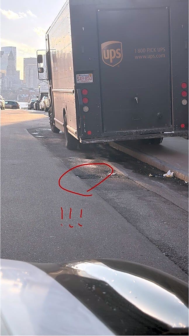 Image submitted with report