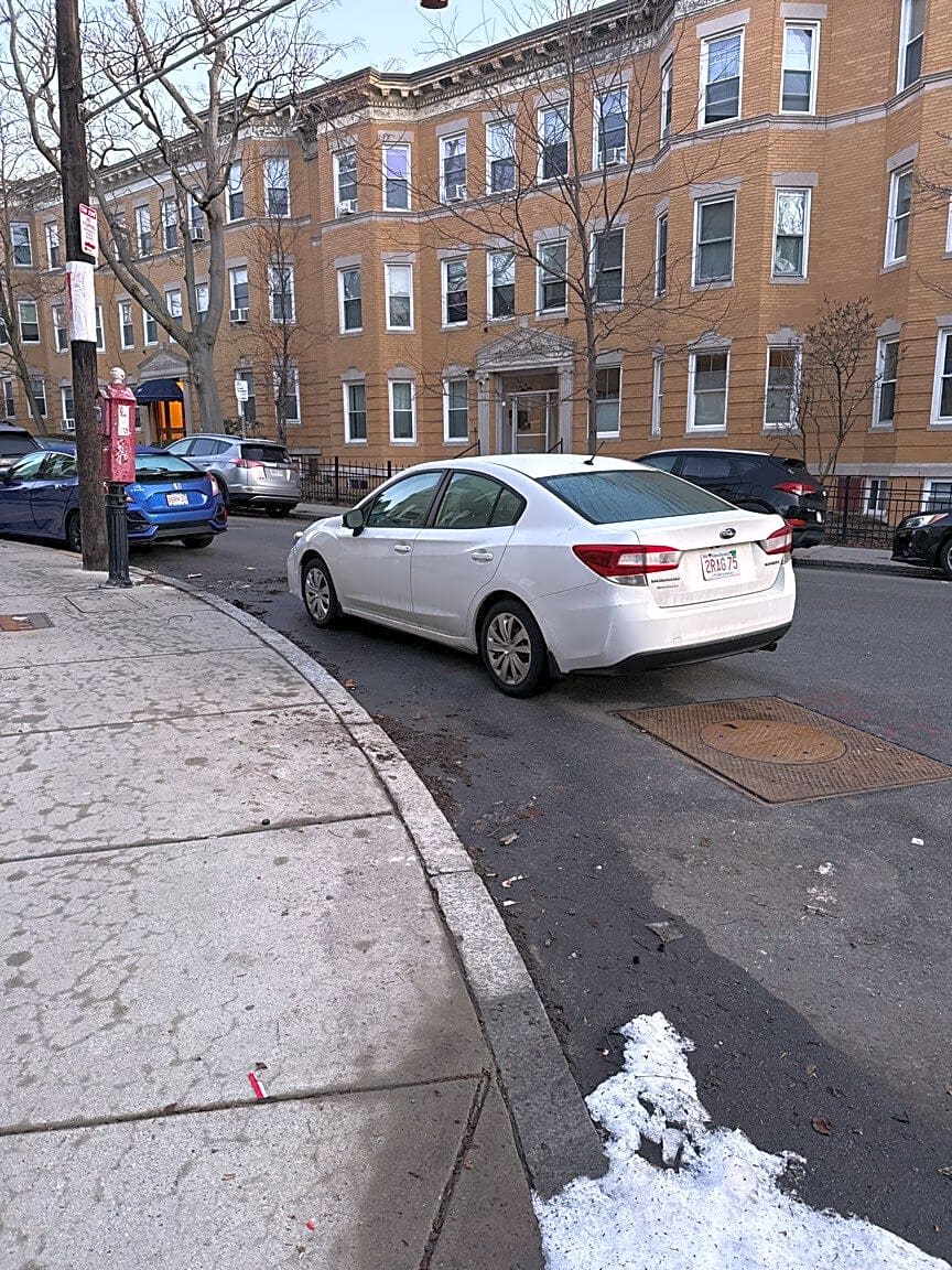 Image submitted with report