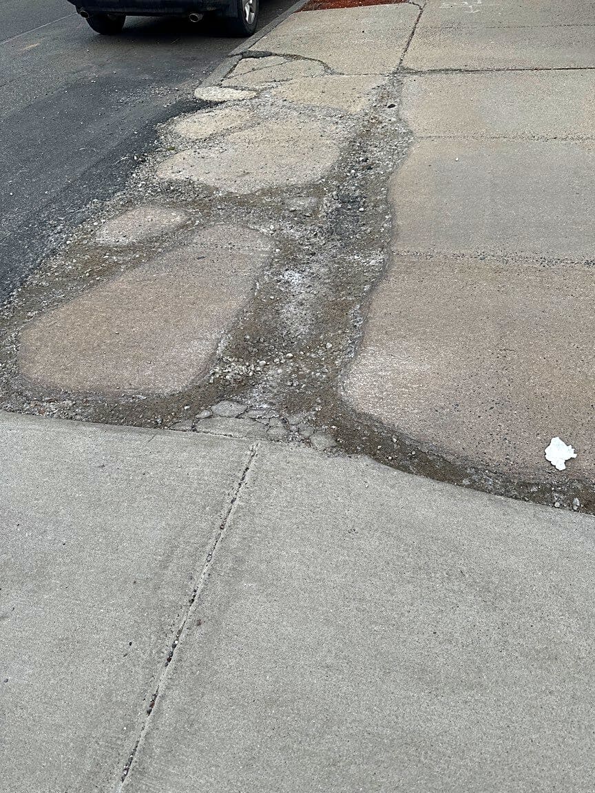 Image submitted with report