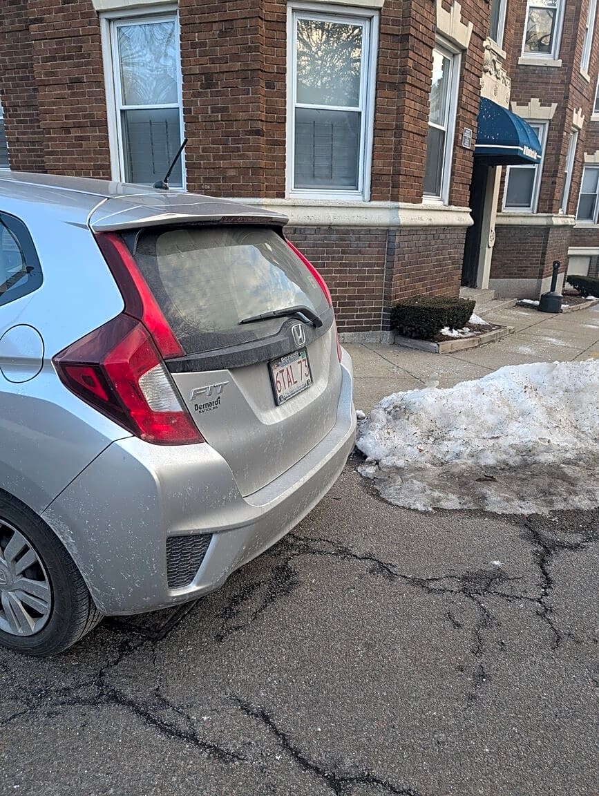 Image submitted with report