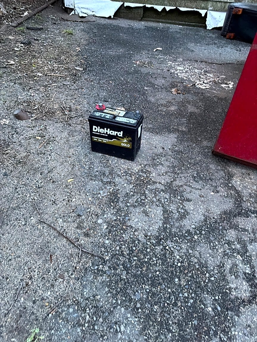 Image submitted with report