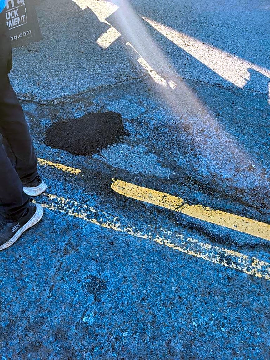 Image submitted with report