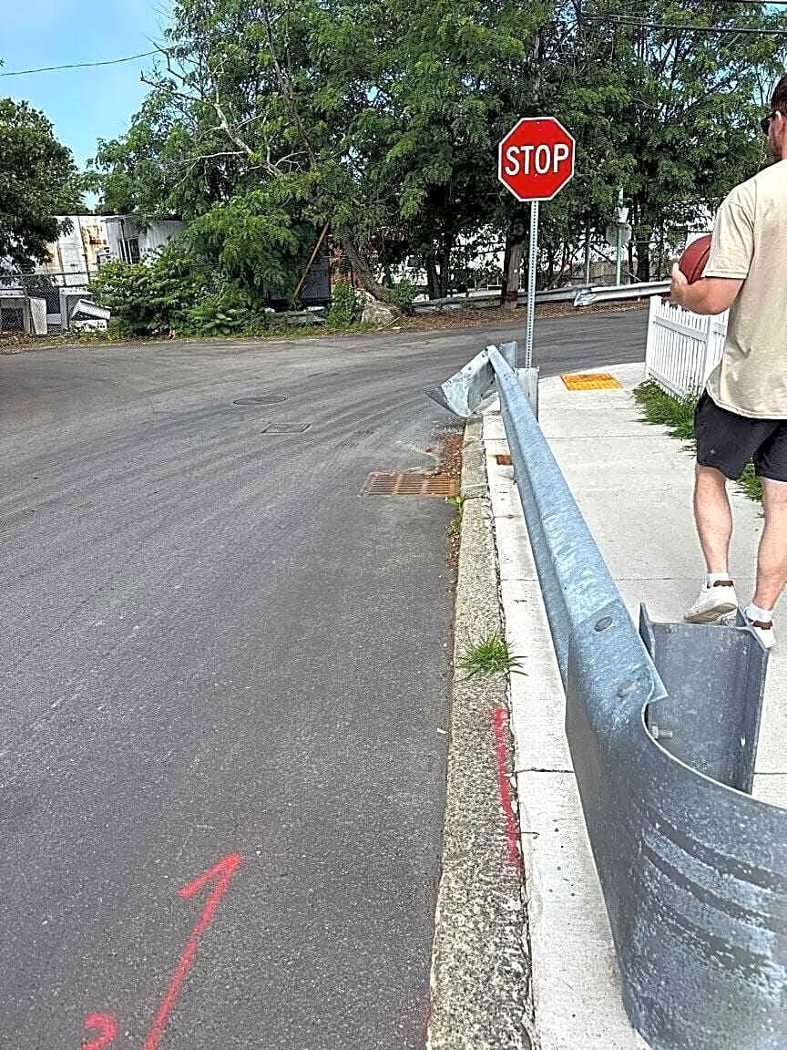 Image submitted with report