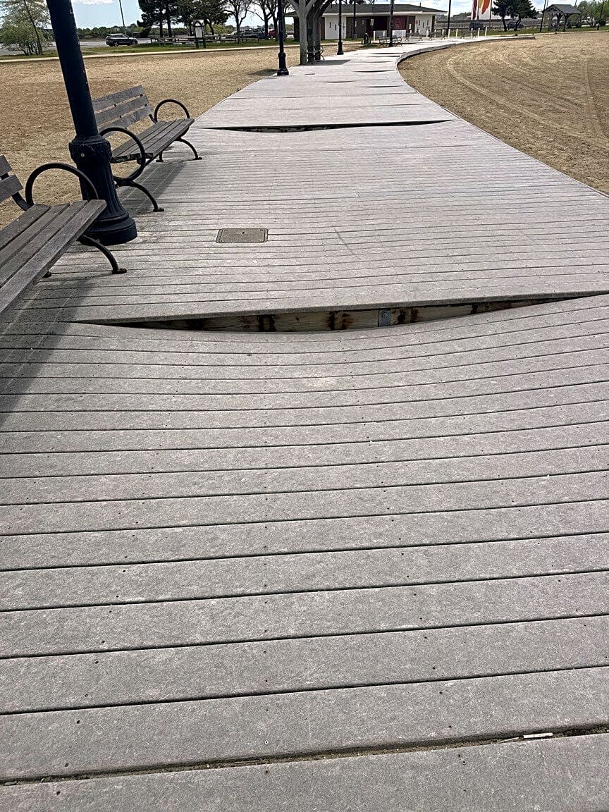 Image submitted with report