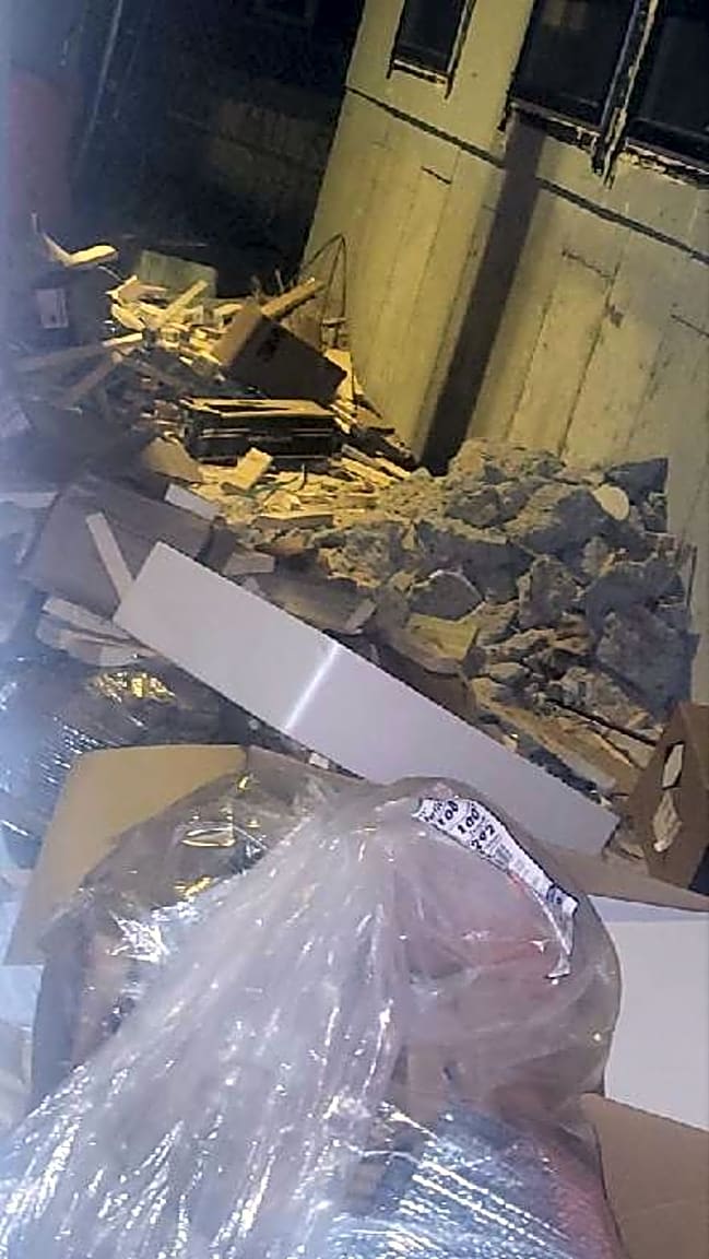 Image submitted with report