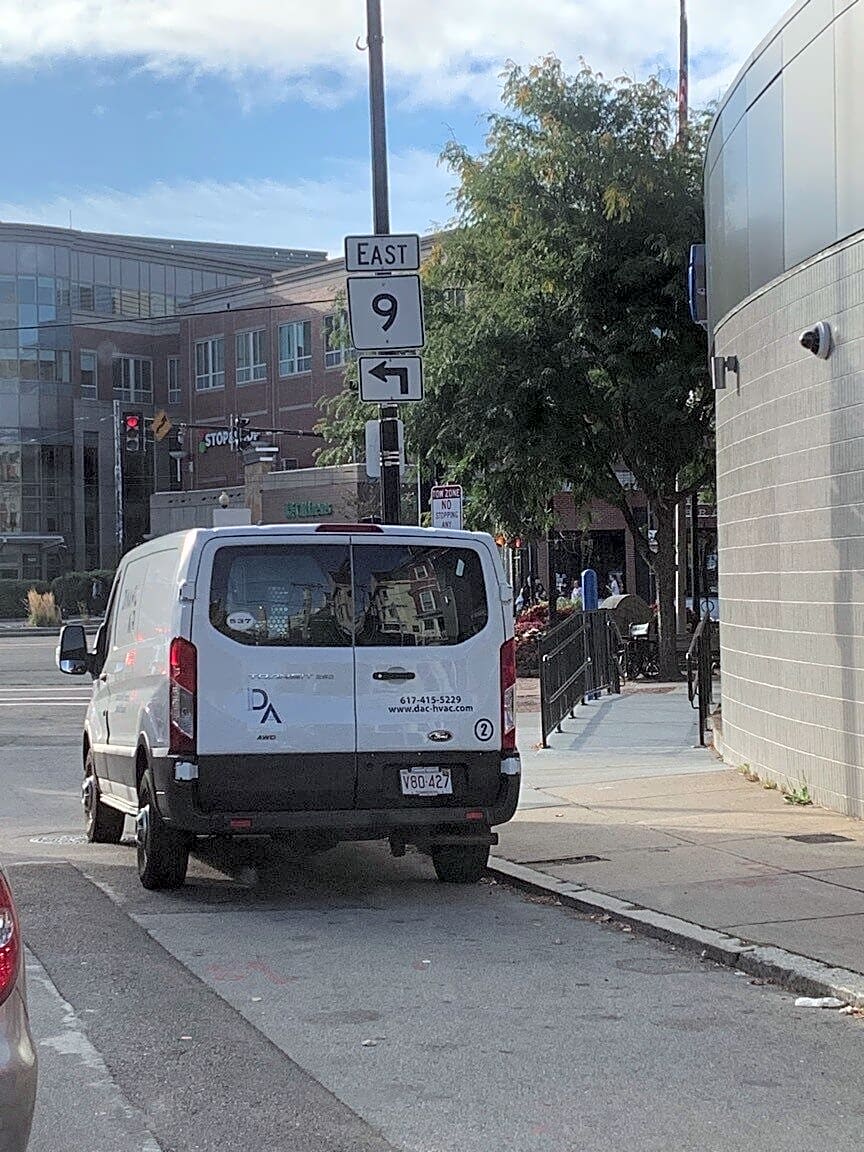Image submitted with report