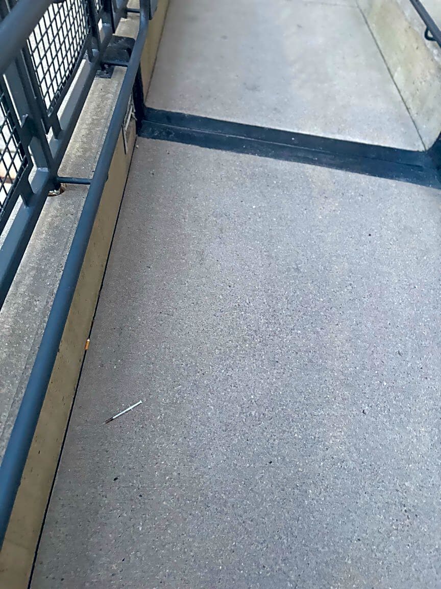 Image submitted with report