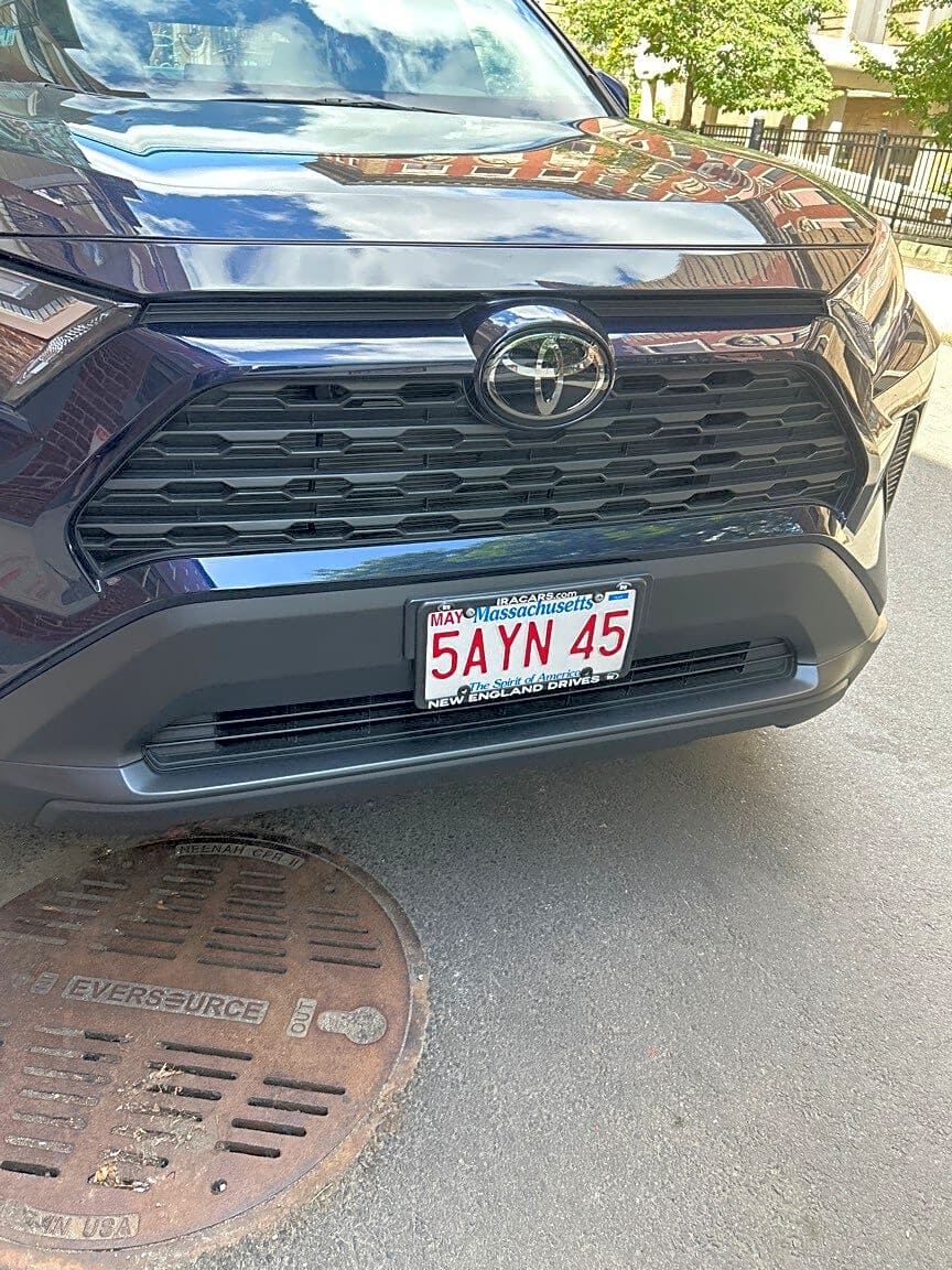 Image submitted with report