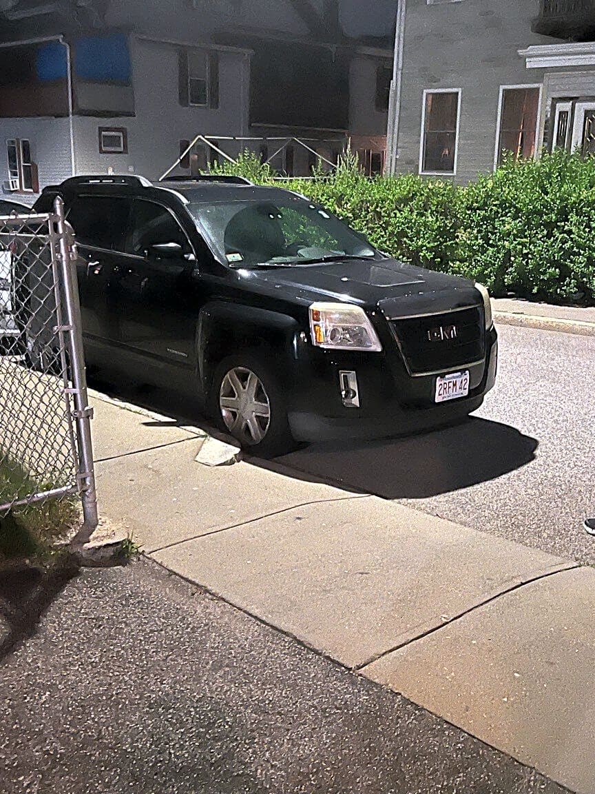 Image submitted with report