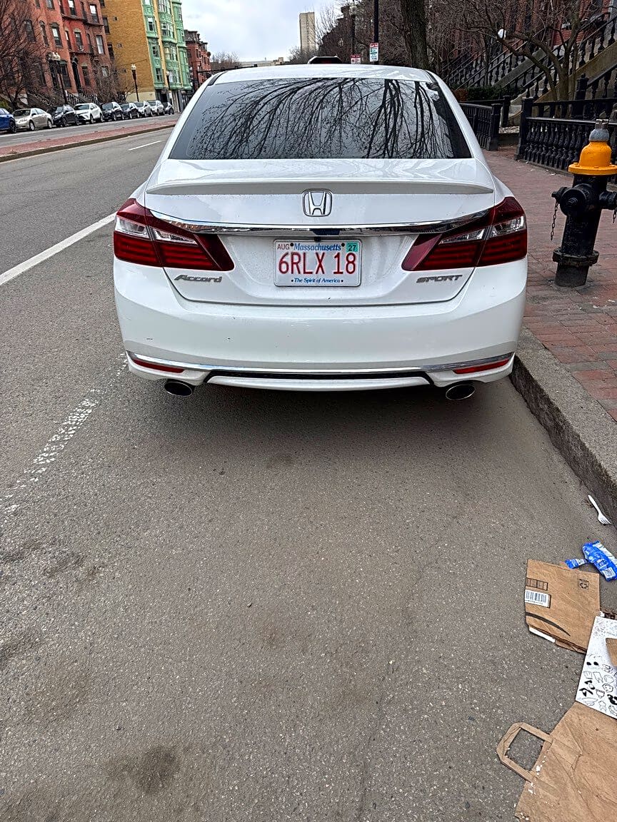 Image submitted with report