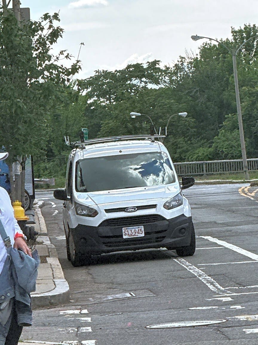 Image submitted with report
