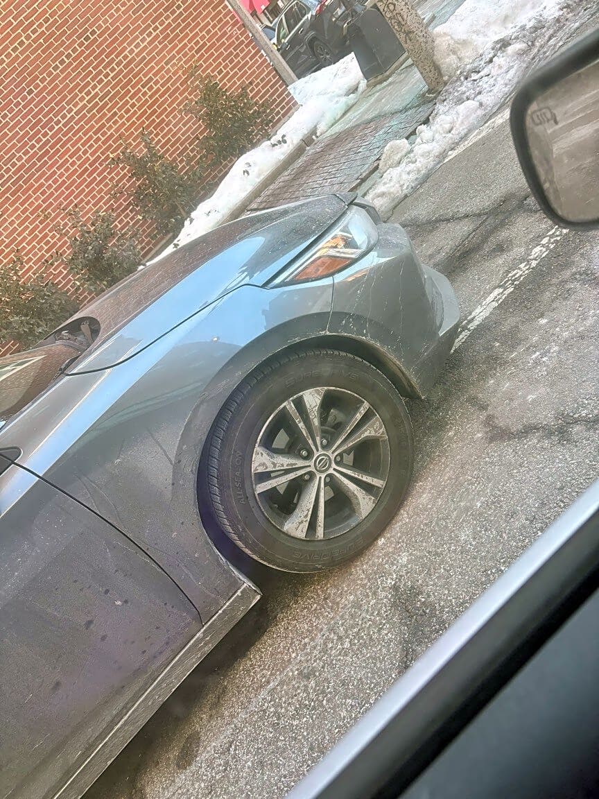 Image submitted with report