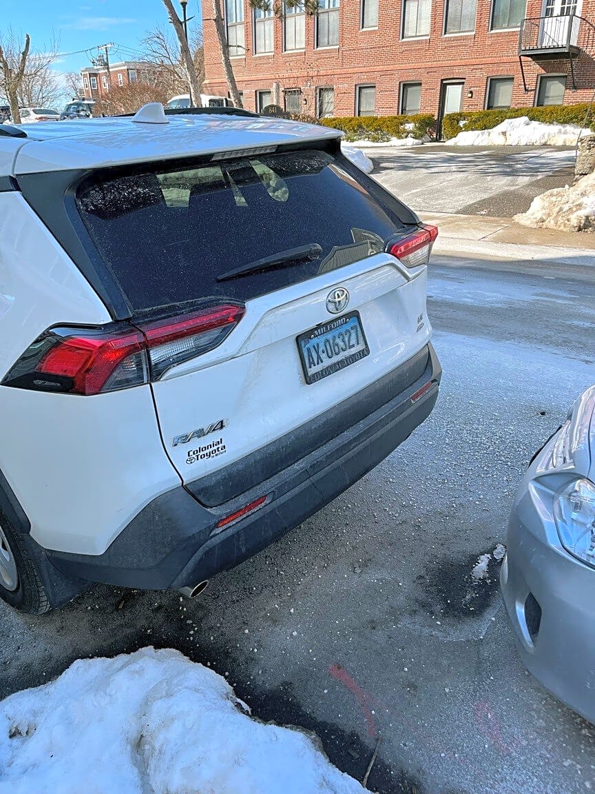 Image submitted with report