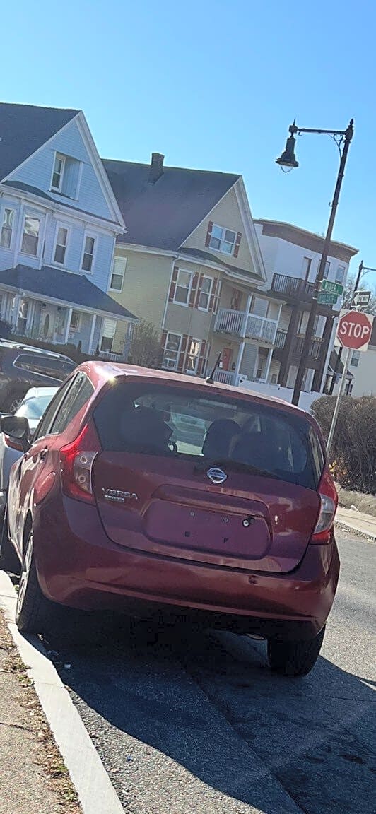 Image submitted with report