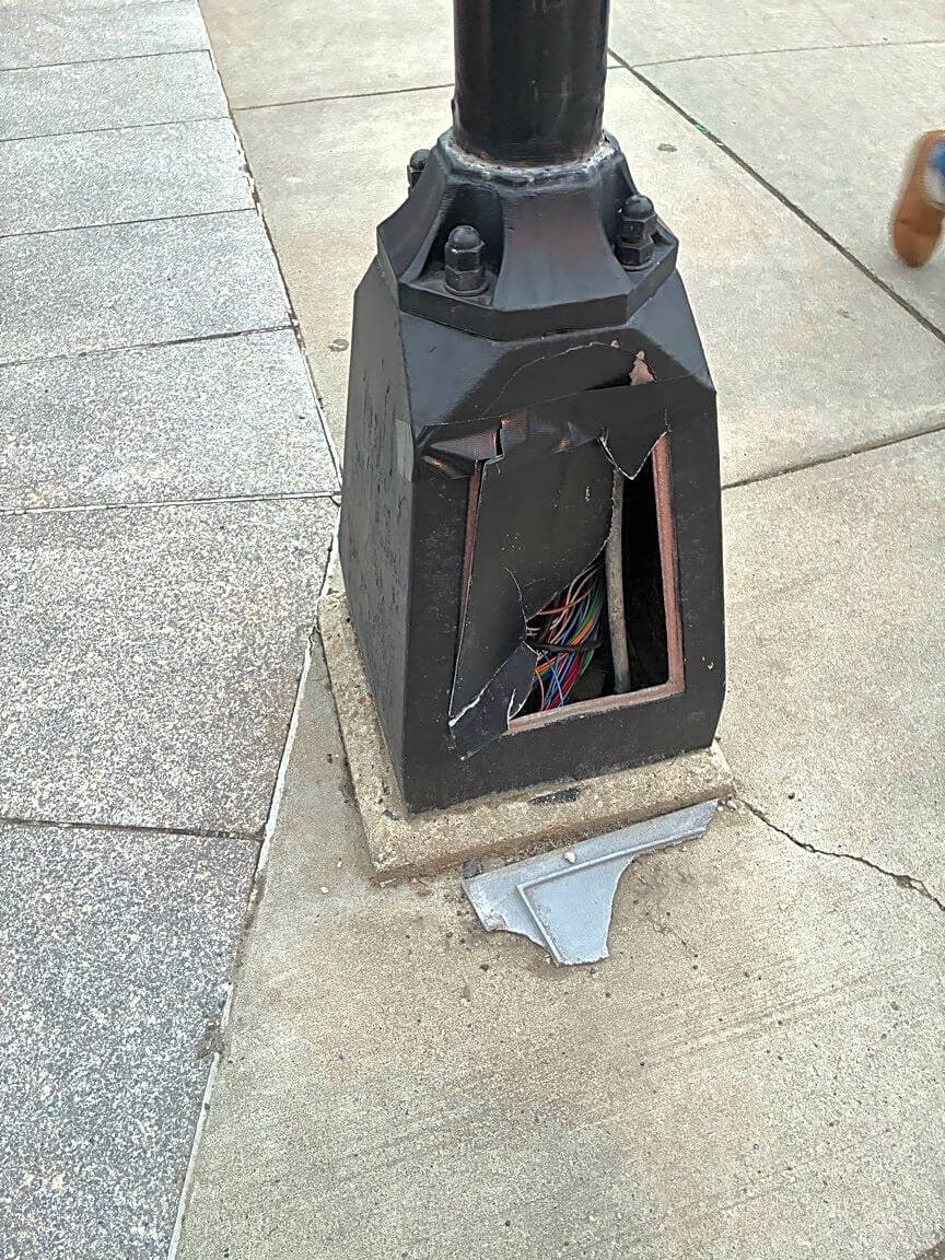 Image submitted with report