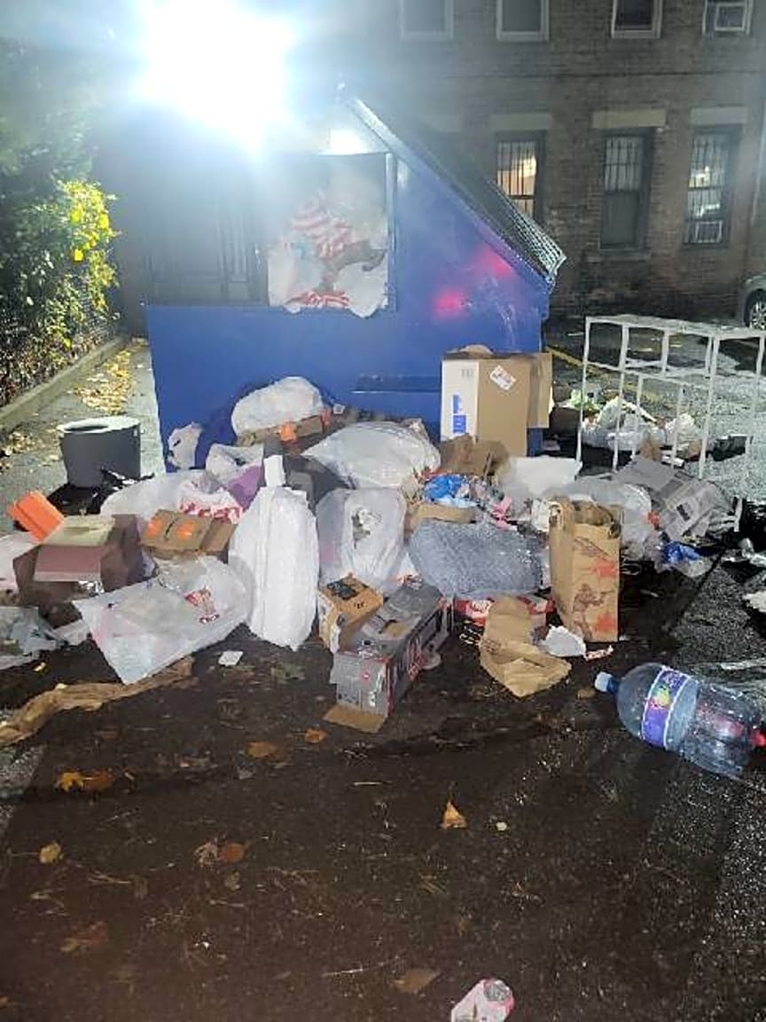 Image submitted with report