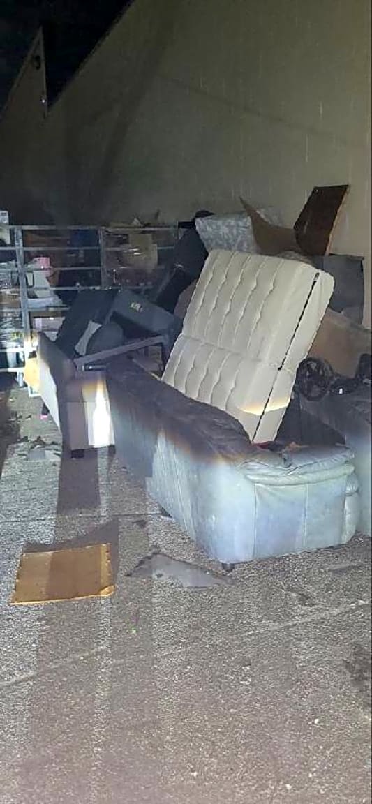 Image submitted with report