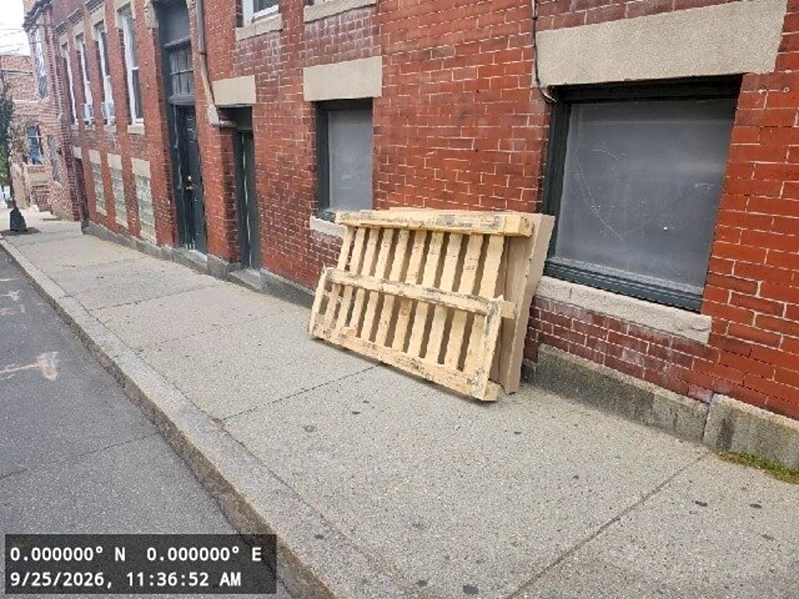Image submitted with report