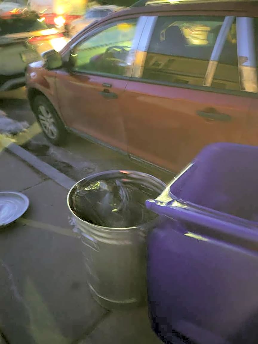 Image submitted with report