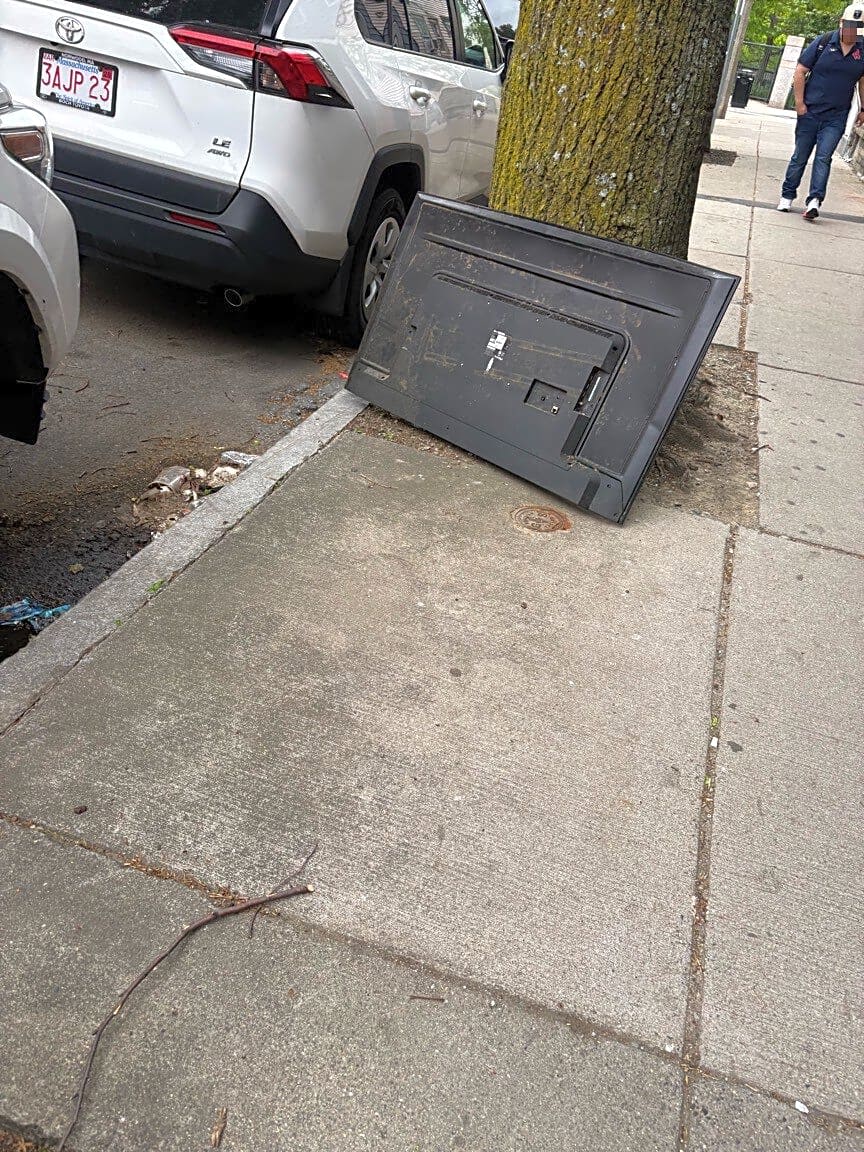 Image submitted with report