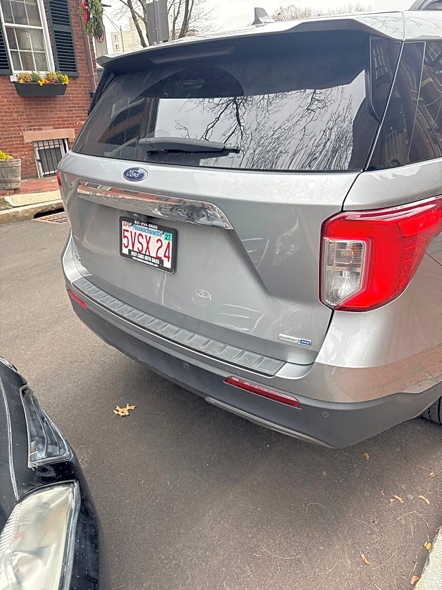 Image submitted with report