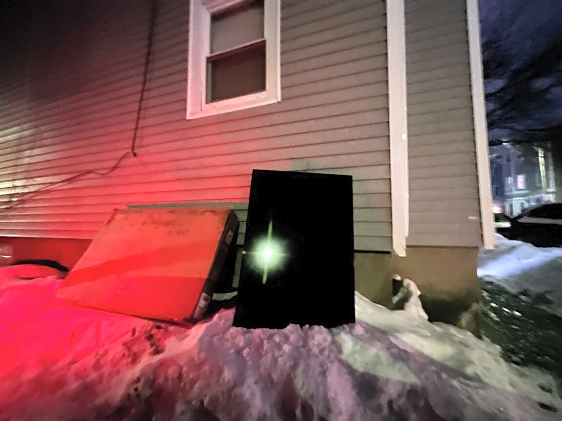 Image submitted with report